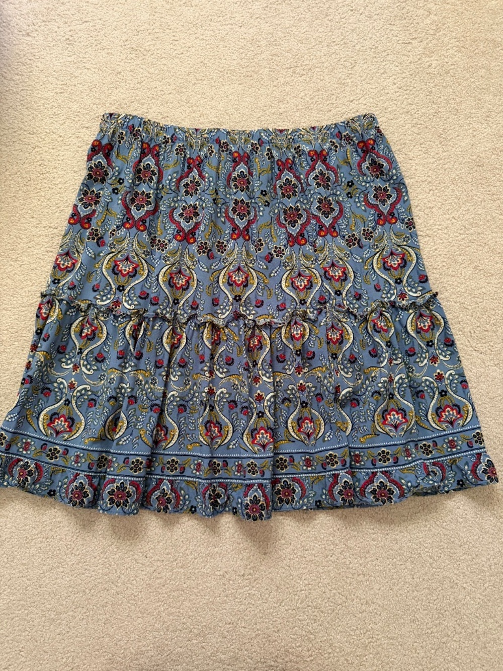 Max Studio Paisley Bohemian Skirt - Size M